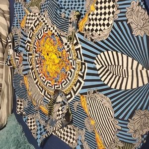 Stunning button up tunic, swim cover-up..dress..